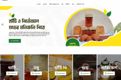 Radi Natural Full website design and development